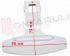 Immagine di MANIGLIA OBLO' HAIER V13018 ORIGINALE
