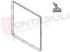 Immagine di GUARNIZIONE PORTA FORNO 4 LATI MAXI 640X350MM. ORIGINALE