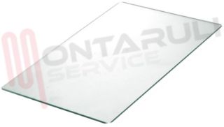 Immagine di VETRO FRIGO COPRIVERDURIERA 465X355MM. ORIGINALE