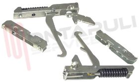 Visualizza i dettagli per KIT CERNIERA + PORTARULLINO PORTA MAXI FORNO ELBA-DE LONGHI Immagine di KIT CERNIERA + PORTARULLINO PORTA MAXI FORNO ELBA-DE LONGHI