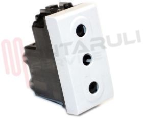 Visualizza i dettagli per PRESA 2P+T 16A BIANCA 250V SERIE LIGHT Immagine di PRESA 2P+T 16A BIANCA 250V SERIE LIGHT