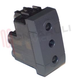 Visualizza i dettagli per PRESA 2P+T 16A NERA 250V SERIE LIVING INTERNATIONAL Immagine di PRESA 2P+T 16A NERA 250V SERIE LIVING INTERNATIONAL