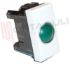 Immagine di SPIA VERDE 1 POSTO PORTALAMPADA BIANCO SERIE LIGHT