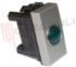 Immagine di SPIA VERDE 1 POSTO PORTALAMPADA SILVER SERIE LIGHT TECH
