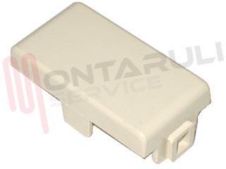 Immagine di COPRIFORO 1 POSTO BIANCO SERIE MATIX