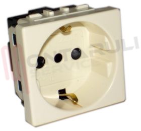 Visualizza i dettagli per PRESA SCHUKO UNEL 16A Immagine di PRESA SCHUKO UNEL 16A