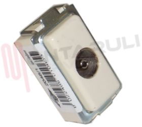 Visualizza i dettagli per PRESA TV LUSSO D.9,5 PASSANTE NUOVA FEB Immagine di PRESA TV LUSSO D.9,5 PASSANTE NUOVA FEB