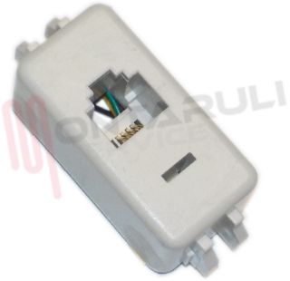 Immagine di PRESA TELEFONICA 4/4 PLUG RJ11 SERIE ASTRA