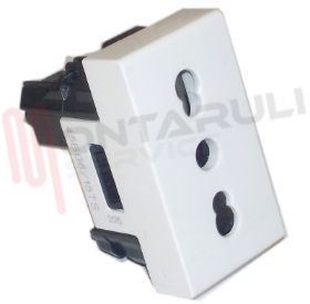 Visualizza i dettagli per PRESA BIANCA 16A+T SERIE BANQUISE AVE Immagine di PRESA BIANCA 16A+T SERIE BANQUISE AVE