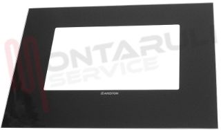 Immagine di VETRO FORNO ALT.435X575 ESTERNO NERO ORIGINALE