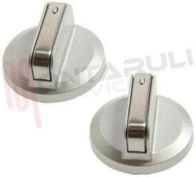 Visualizza i dettagli per MANOPOLA FORNETTO KIT 2PZ. 945 SILVER ORIGINALE Immagine di MANOPOLA FORNETTO KIT 2PZ. 945 SILVER ORIGINALE