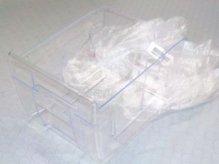 Immagine di CASSETTO VERDURA TRASPARENTE 233X300X180/205MM._ QUALITA' B