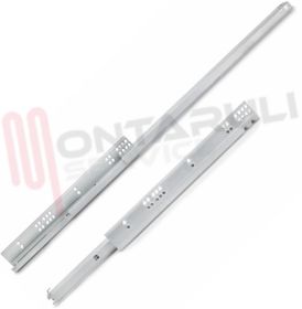 Visualizza i dettagli per KIT GUIDE A SCOMPARSA PER CASSETTI A RULLI 590 MM. Immagine di KIT GUIDE A SCOMPARSA PER CASSETTI A RULLI 590 MM.