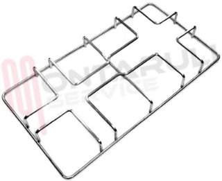 Immagine di GRIGLIA 2 FUOCHI FILO 438X234MM. INOX SAMET