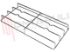 Immagine di GRIGLIA 2 FUOCHI FILO 433X210MM. SAMET