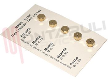 Visualizza i prodotti della categoria Ugelli GPL                                                   Immagine per la categoria Ugelli GPL