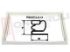 Immagine di GUARNIZIONE MAGNETICA 4L BIANCA 0580X570MM SEZ.O