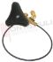 Immagine di BASETTA SUPPORTO BOMBOLA CON TUBO 7/16"-1/4" SAE A 90°