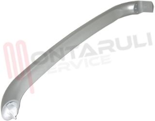Immagine di MANIGLIA FRIGO E CONGELATORE SILVER L=370MM ORIGINALE