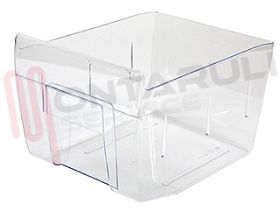 Visualizza i dettagli per CASSETTO VERDURA TRASPARENTE 233X300X180/205MM. ORIGINALE Immagine di CASSETTO VERDURA TRASPARENTE 233X300X180/205MM. ORIGINALE