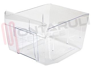 Immagine di CASSETTO VERDURA TRASPARENTE 233X300X180/205MM. ORIGINALE