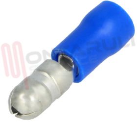 Visualizza i dettagli per CAPICORDA MASCHIO TONDO BLU D.5MM. 2,5MMQ Immagine di CAPICORDA MASCHIO TONDO BLU D.5MM. 2,5MMQ