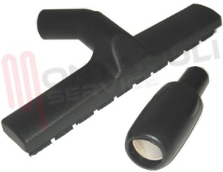 Immagine di SPAZZOLA PAVIMENTO DIA.32 CON RUOTE BSL22 E ADATTATORE 37MM.