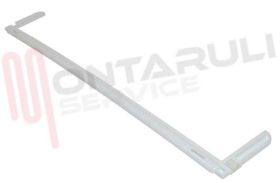 Visualizza i dettagli per PROFILO ANTERIORE RIPIANO IN VETRO 'FC36RX' L=52CM. Immagine di PROFILO ANTERIORE RIPIANO IN VETRO 'FC36RX' L=52CM.