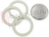 Immagine di GUARNIZIONE 12 - 18 TAZZE KIT 3PZ. + FILTRO ORIGINALE