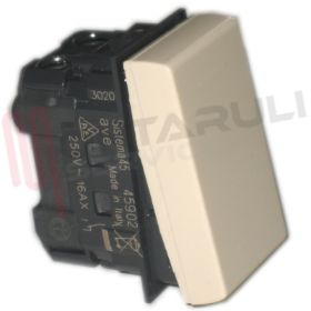 Visualizza i dettagli per DEVIATORE ILLUMINABILE BIANCO 16A AVE SISTEMA45 Immagine di DEVIATORE ILLUMINABILE BIANCO 16A AVE SISTEMA45