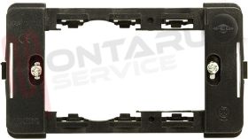 Visualizza i dettagli per SUPPORTO UNEL + 1 POSTO NERO SERIE TL Immagine di SUPPORTO UNEL + 1 POSTO NERO SERIE TL