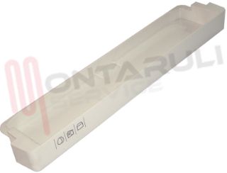 Immagine di MENSOLA UOVA BIANCA 500/475X110X43MM.