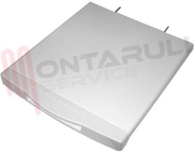 Visualizza i dettagli per COPERCHIO COMPLETO BIANCO 455X400MM. ORIGINALE Immagine di COPERCHIO COMPLETO BIANCO 455X400MM. ORIGINALE