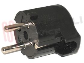 Visualizza i dettagli per SPINA SCHUKO 16A + T MQ NERA Immagine di SPINA SCHUKO 16A + T MQ NERA