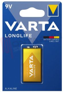 Immagine di BATTERIA 9V 6LR61 B1 ALCALINA LONGLIFE EXTRA