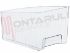 Immagine di CASSETTO VERDURA TRASPARENTE 320X235X160/135MM. ORIGINALE