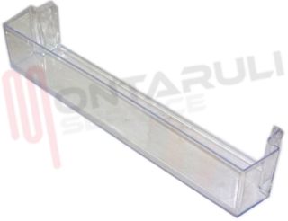 Immagine di BALCONCINO BOTTIGLIE TRASPARENTE 570/600X110XH.110MM.