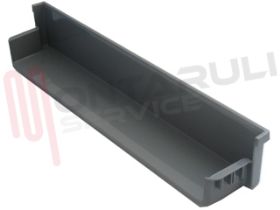 Visualizza i dettagli per BALCONCINO BOTTIGLIE GRIGIO L=49CM. Immagine di BALCONCINO BOTTIGLIE GRIGIO L=49CM.