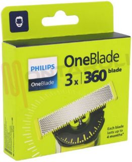 Immagine di TESTINA BLOCCO COLTELLI QP430/50 ONEBLADE 360° KIT 3PZ.