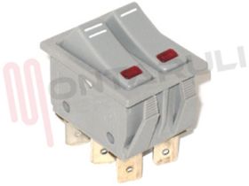 Visualizza i dettagli per INTERRUTTORE DOPPIO LUMINOSO ROSSO 26X22 Immagine di INTERRUTTORE DOPPIO LUMINOSO ROSSO 26X22