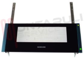 Visualizza i dettagli per VETRO FORNO ESTERNO INF. NERO COMPLETO ALT.240X595MM. Immagine di VETRO FORNO ESTERNO INF. NERO COMPLETO ALT.240X595MM.