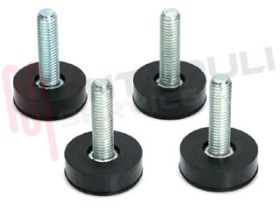 Visualizza i dettagli per PIEDINO 8MA UNIVERSALE PER LAVATRICE KIT 4PZ. Immagine di PIEDINO 8MA UNIVERSALE PER LAVATRICE KIT 4PZ.