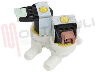 Immagine di ELETTROVALVOLA DOPPIA 2 VIE 180° DIAM. 12MM. 230V