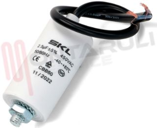 Immagine di CONDENSATORE 2,5MF 450V CON CAVO