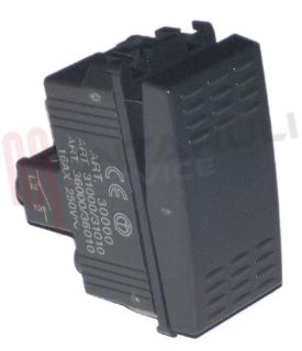 Immagine di INTERRUTTORE 1P 16A GRIGIO SERIE MODO