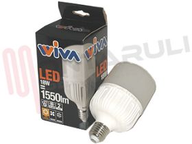 Visualizza i dettagli per LAMPADA TUBOLARE LED E27 18W 230V 3000°K (RESA/102) HI-POWER Immagine di LAMPADA TUBOLARE LED E27 18W 230V 3000°K (RESA/102) HI-POWER