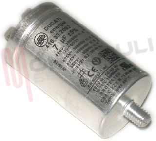 Immagine di CONDENSATORE 7MF 400-500VAC METALLICO ORIGINALE