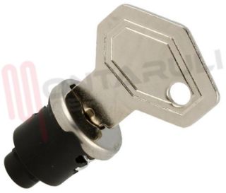 Immagine di SERRATURA COMPLETA DI CHIAVE CONGELATORE A POZZO ORIGINALE