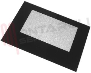 Immagine di VETRO FORNO ALT.415X590MM. NERO ESTERNO ARISTON