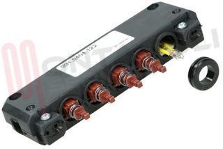 Immagine di GRUPPO COMANDI CAPPA A 4 TASTI FABER 220V ORIGINALE